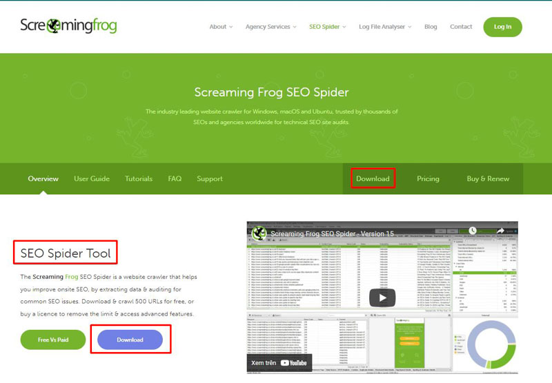 Screaming Frog